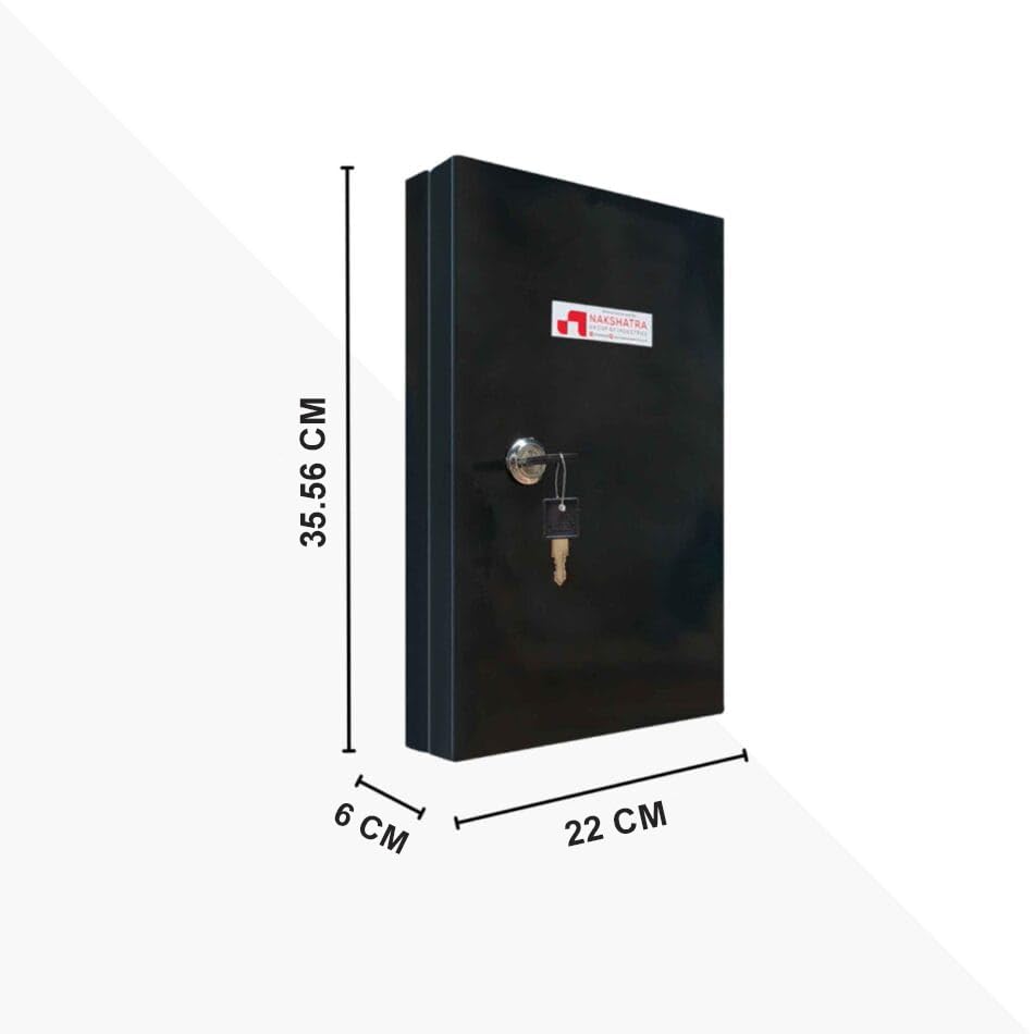 StayHappy 24-Key Lockable Key Storage Box for Hotels & Offices 3