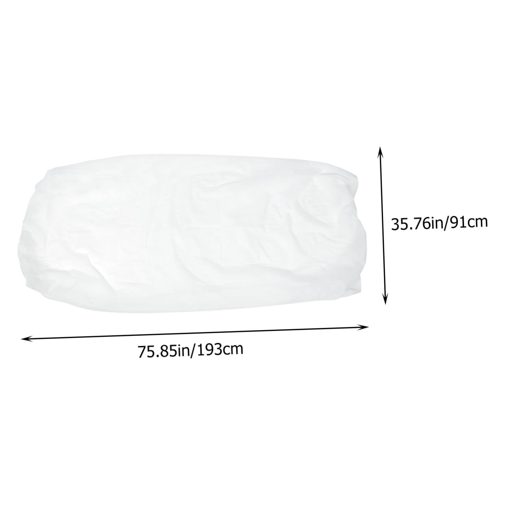 Baluue 10pcs Disposable Beauty Salon Bed Sheets Waterproof Breathable Cover Hotel Sheet Nursing Home