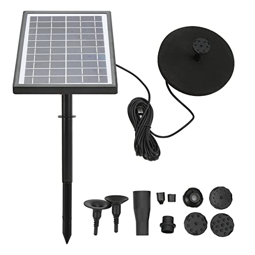 Bomba de fuente de agua solar micro dividida ABS monitoreo de agua monitoreo de agua para jardín DC8V