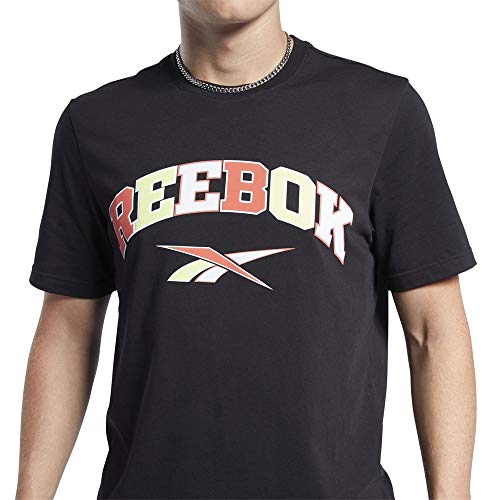 Image of Reebok Printed Regular Fit Unisex-Adult-Tshirts