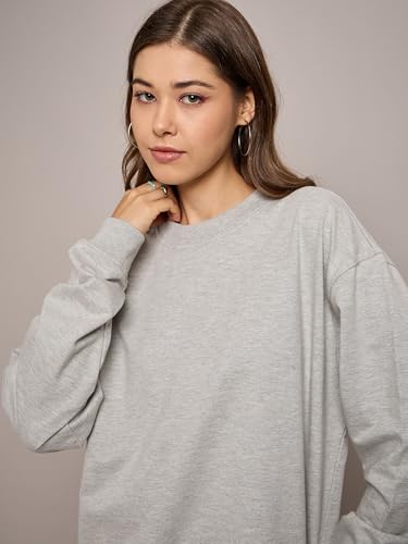 Image of Sassafras Women Oversized Sweat Dress