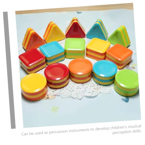 ibasenice 6 Peças De Percussão De Plástico Para Crianças