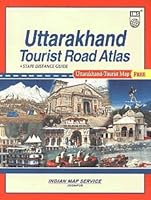 Uttarakhand Road Atlas and State Distance Guide 8187460873 Book Cover