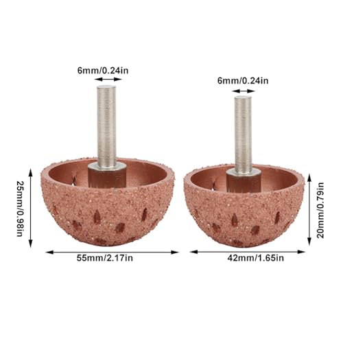 Image of 2PCS Tire Repair Tools, Tire Repair Kit, 6mm Tungsten Grinder Suitable for Most Tire Maintenance Work