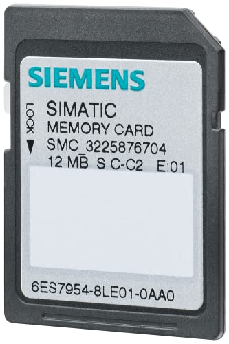  Simatic S7, Schede Di Memoria Per Cpu S7-1X 00/Sinamics, 3, 3V Flash, 4 Mb - SIEMENS 6ES79548LC040AA0