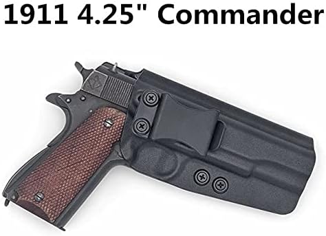Concealed Carry kydex IWB Holster for Taurus 1911 3.5" Officer 4.25" Commander 5" Government Inside The Waistband Concealment