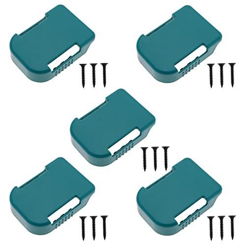 Support de batterie 18V Makita et Bosch avec clip ceinture EMSea lot de 5
