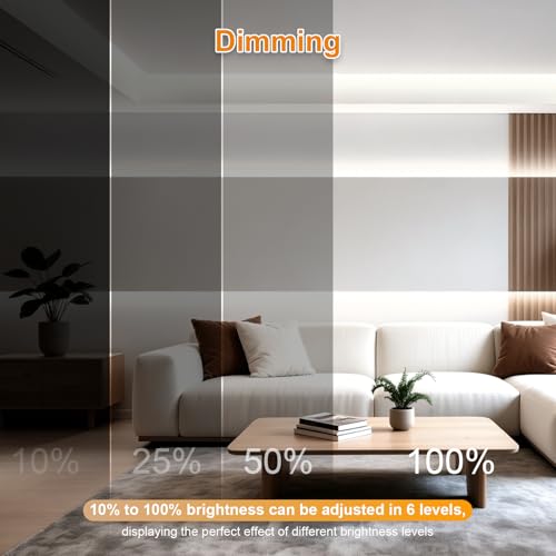 Tira Led COB 5m 6000K Blanco Frío Dimable con Control miniatura 4