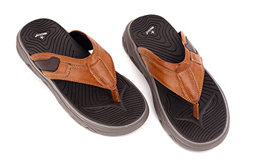 Image of HEALTH FIT Super Soft Ortho Care Bounce Back Anti-Skid Water Resistant Slippers /Doctor Chappal & Footwear-Men-HF-112