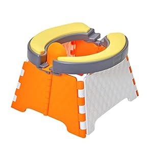 Portable Travel Potty for Toddler – INSOUR Foldable Travel Potty for Toddlers & Kids Potty Training, Indoor & Outdoor…