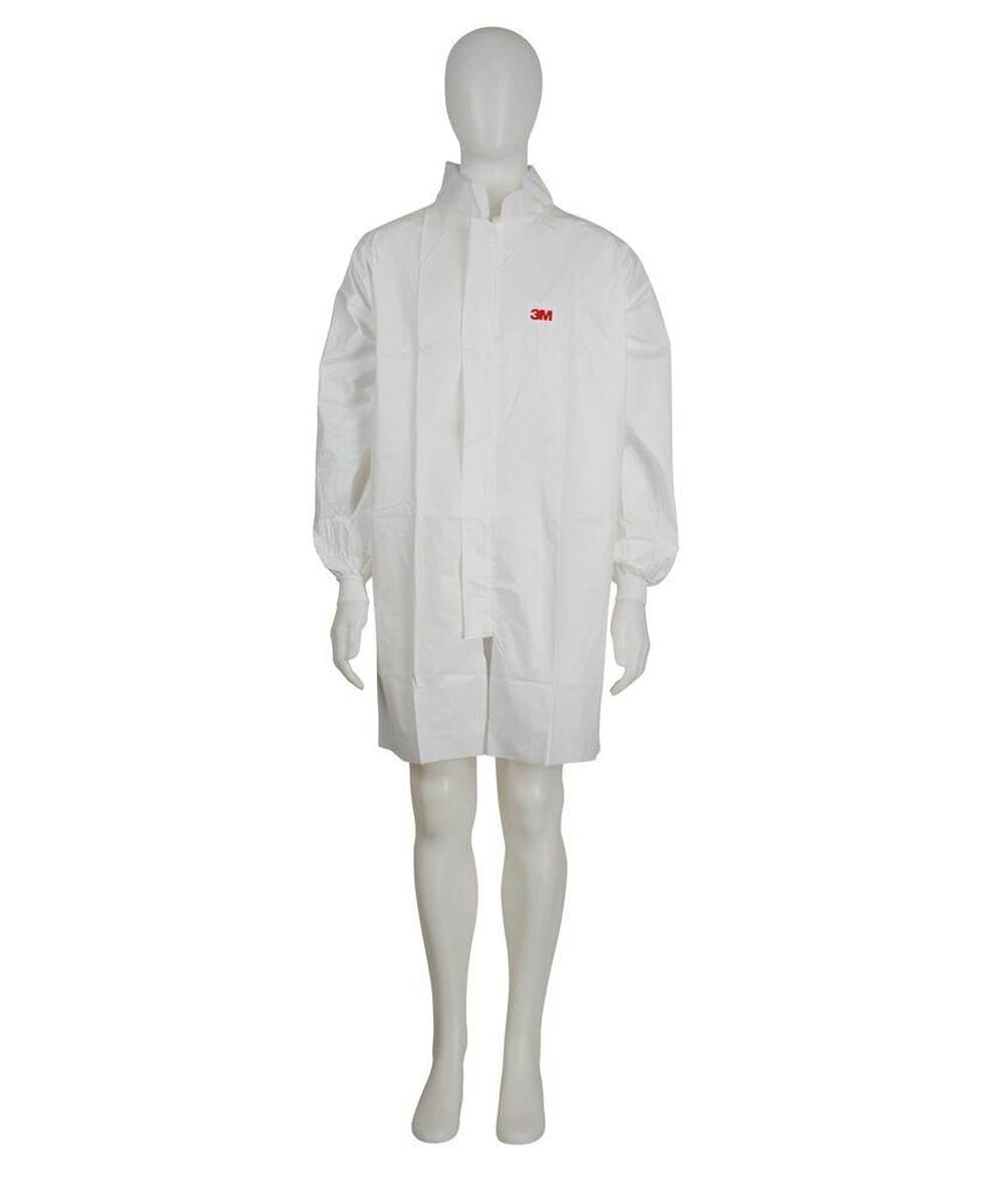 3M Bata de Laboratorio Desechable 4440 Talla M | Antiestática y Transpirable - Pack 50 Unidades