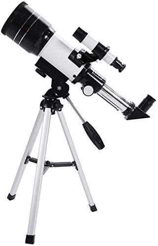 Telescopio refractor astronómico para principiantes con trípode miniatura 2