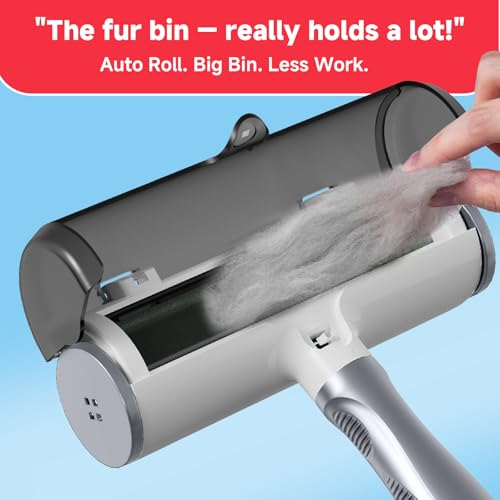 Image of NVNAN Pet Hair Remover Roller and Grooming Glove Set for Dogs & Cats