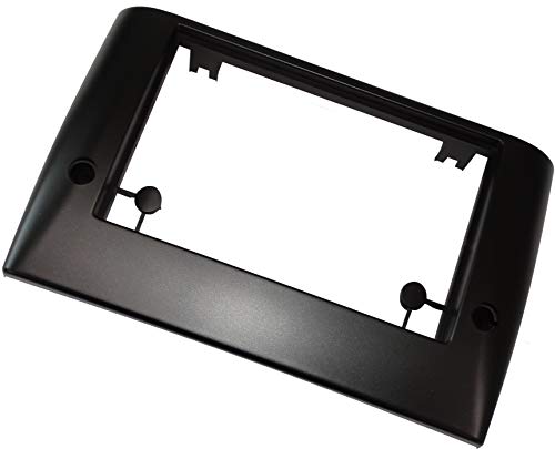 AERZETIX - C11582 - Adaptateur Façade Cadre Réducteur 2DIN Moulage Cache en Plastique autoradio - Compatible avec Fiat Stilo 2001-2008