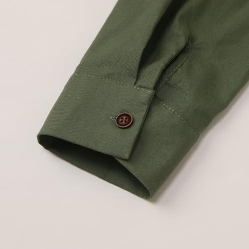 Generic Robes For Men Big and Tall Kaftan Men Thobe with Pocket Muslim Stand Up Collar Men Thobe Long Sleeve Kaftan Thobe3