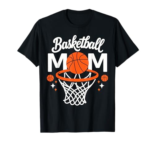 Funny Mother's day Basketball Lover Basketball Mom Maglietta