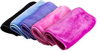 Nugilla Makeup Remover Cloth 5 Pack - ,Reusable Microfiber Cleansing Towel，Suitable for All