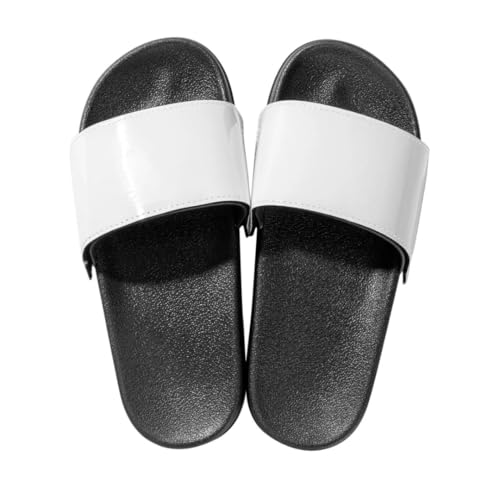 Craft Express Vegan Leather Sublimation Slides for Men and Women, Adult, Large - 40 | 41