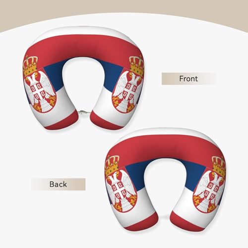 Almohada de viaje en espuma viscoelástica cervical lavable miniatura 2