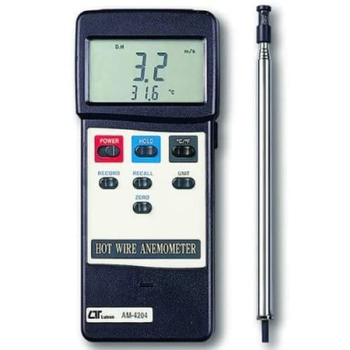 Am-4204 Electronic Hot Wire Anemometer