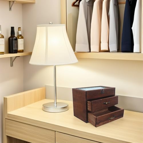 Organisateur maquillage bois rustique de qualité supérieure - 5