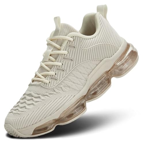 Image of Kapsen Womens Walking Running Shoes Air Cushion Breathable Fashion Tennis Sneakers Mesh Workout Casual Athletic Sports Gym