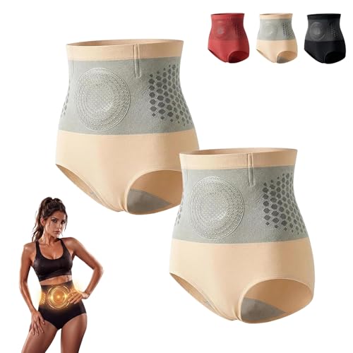 Syngas Moringa and Berberine Shorts 4-in-1 Micro-Particle Sculpting High-Waisted Shorts for Women (US Alpha Large Regular Regular Skin*2)