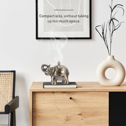 Brûleur d'arômes éléphant pour une ambiance zen de chambre - 4