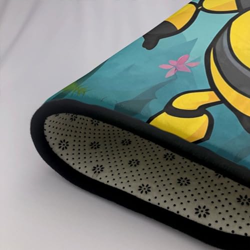 Tapis de sol flanelle absorbe l'eau HYTTER tapis de cuisine lavable doux - 6