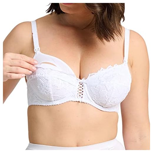 Sans Complexe Damen Arum Baby Umstands-BH, (Blanc GCC), 60F (Herstellergröße: 90F)
