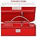 AutoForever 20 Gallon Automotive Parts Washer Cleaner Cabinet Heavy Duty Electric Solvent Pump Red