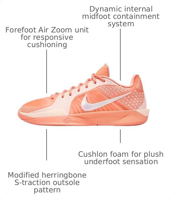 Image of Nike Sabrina 2 Unisex Basketball Shoes
