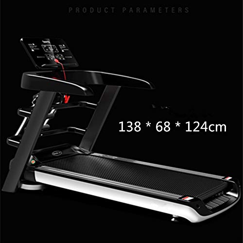 Image of Treadmill Walking Multifunctional Household Electric Treadmill, Small Fitness Equipment, Mini Folding, Bluetooth Speakers High-Definition LED Display