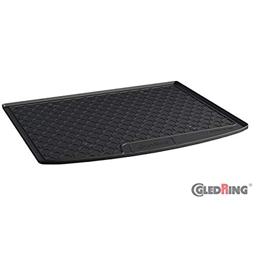 Gledring 1907 Alfombra de Rubbasol (Goma) Maletero Compatible con Volvo V40 D2/D3/D4...