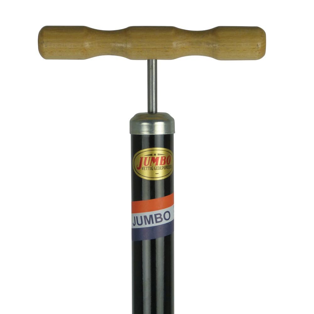 Jumbo Hartje Hartje Unisex – Erwachsene Handkompressor-03312501 Handkompressor, Schwarz, Einheitsgröße