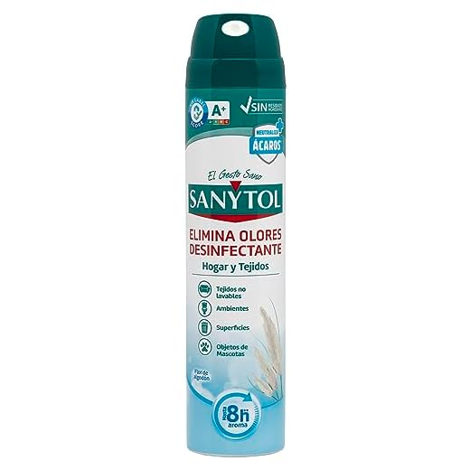Sanytol - Ambientador Desinfectante Hogar y tejidos - 300 ml