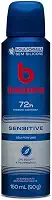 Bozzano Desodorante Aerossol Sensível Sem Perfume 150Ml 90G