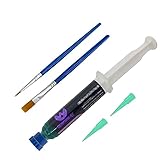Ouwinway 1-pack UV Curing Green Solder Mask, UV Curing Solder Mask Ink,UV Solder Mask Ink, BGA PCB Solder Resist Ink with Arcing Prevention, Prevent Corrosive Arcing