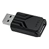 ASUS ROG Polling Rate Booster, Black, Up to 8,000 Hz, Wireless Polling Rate, Wireless, Corded Compatible, Genuine Domestic Product AC09 ROG POLLING RATE BOOSTER/BLK