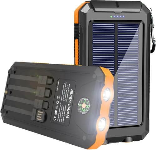 Solar Charger Power Bank IP65 Waterproof