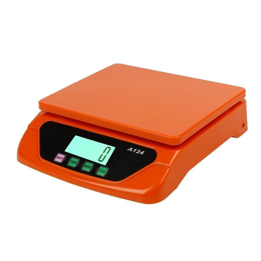 Image of Gripit Digital Weighing Scale 30kg x 1g Accuracy | Heavy Duty Weight Machine with Stainless Steel Platform | Gram Weighing Machine for Shop, Kitchen & Commercial Use