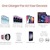 BLACK+DECKER Quick-Charge PD Wall Charger, 2-Port, 38W - USB & Type C Wall Plug - Compact Power Block USB C - Fast Charger Adapter Power Delivery & Qualcomm QC 3.0 - Perfect for Home, Office, Travel