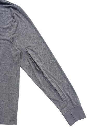 Hooded Top with Sleeve and Chest Access2