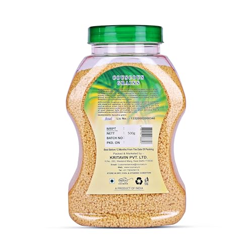 Image of Nourcery Couscous Grains, 500gm (Semolina Kernels) 400g