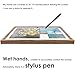 Wooden Frame with Magnet for Echo Show 21, Screen Protector, Magnet Stylus Pen,Magnet Remote Control(Light Brown)