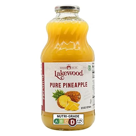 LAKEWOOD Pineapple Juice, 32 FZ Cover