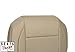 Auto Champ Of Texas: Compatible with 2008-2015 Nissan Titan Driver Side Bottom Cloth Seat Cover, Tan