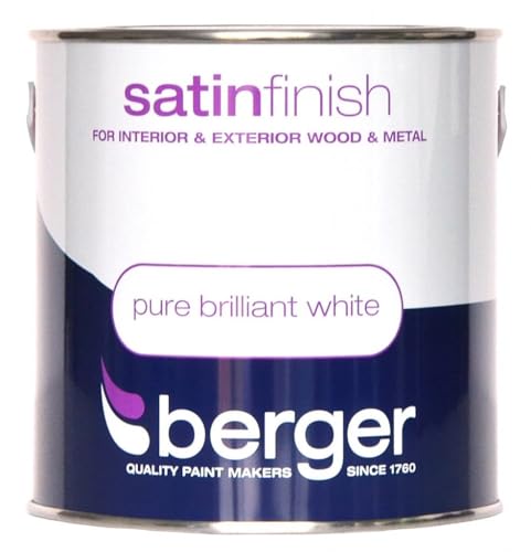Berger Satin Sheen 2.5lt Brilliant White
