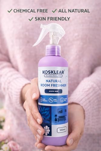 Image of Natural Room Freshener Mystic Rose - 500 ml I Plant-Based & Chemical-Free I Skin-Friendly I Long-Lasting Warm Fragrance I Safe for Kids & Pets I Sustainable Home Freshener