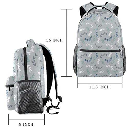 Bolsos de hombro con ramas azules para camping y excursiones al aire libre 2